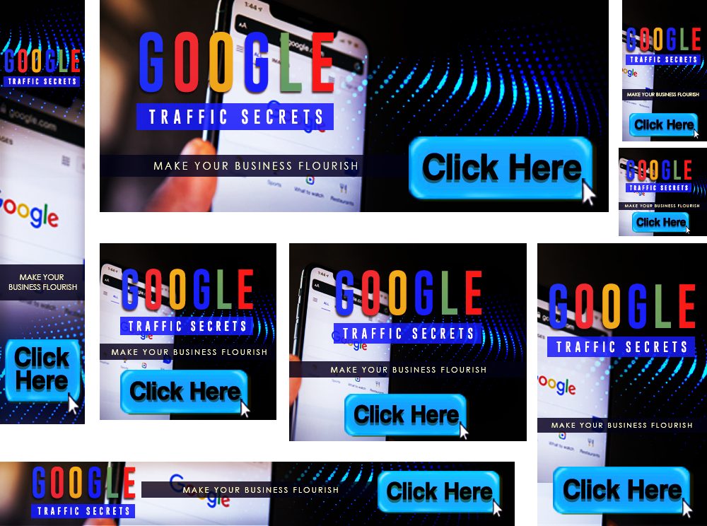 Google Traffic Secrets Banners