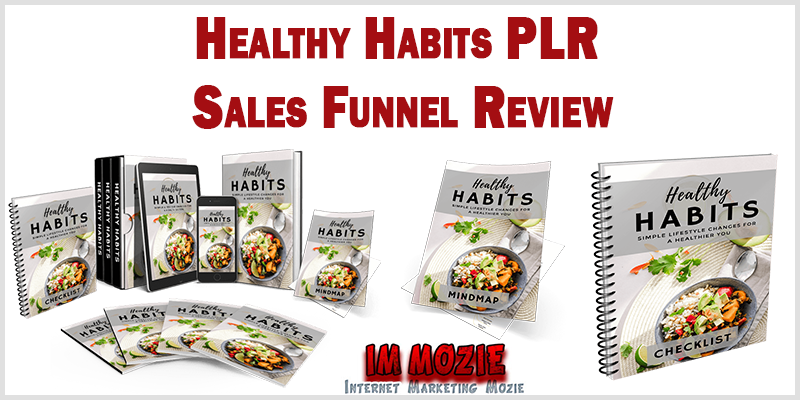 Healthy Habits PLR Sales Funnel Review