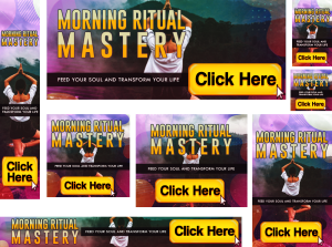 Morning Ritual Mastery Banners