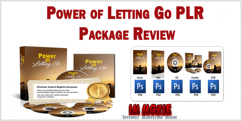 Power of Letting Go PLR Package Review Power of Letting Go PLR Package Review