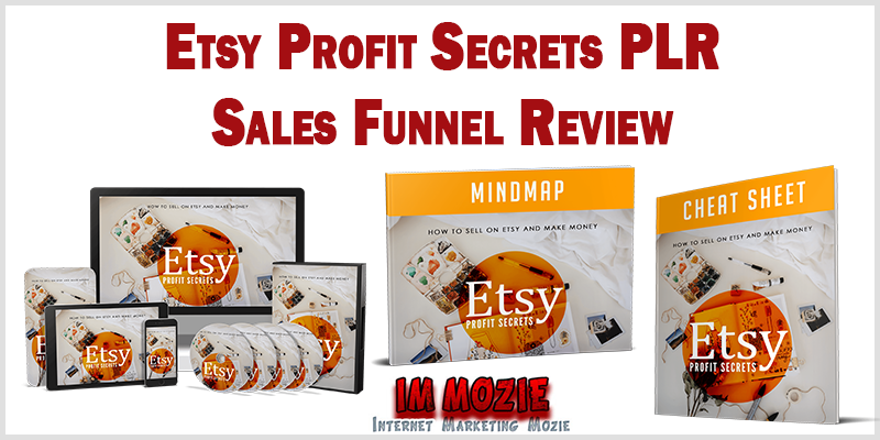 Etsy Profit Secrets PLR Sales Funnel Review