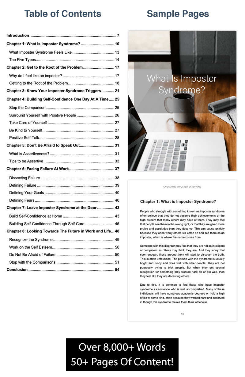 Overcome Imposter Syndrome Ebook Preview