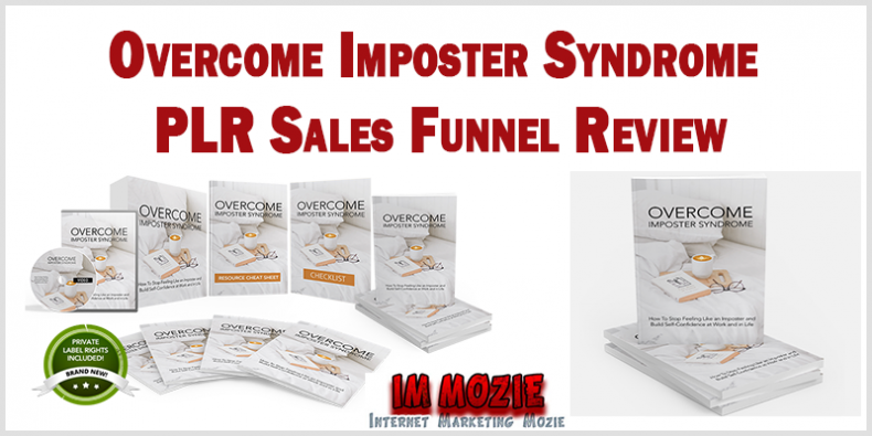 Overcome Imposter Syndrome PLR Sales Funnel Review Overcome Imposter Syndrome PLR Sales Funnel Review