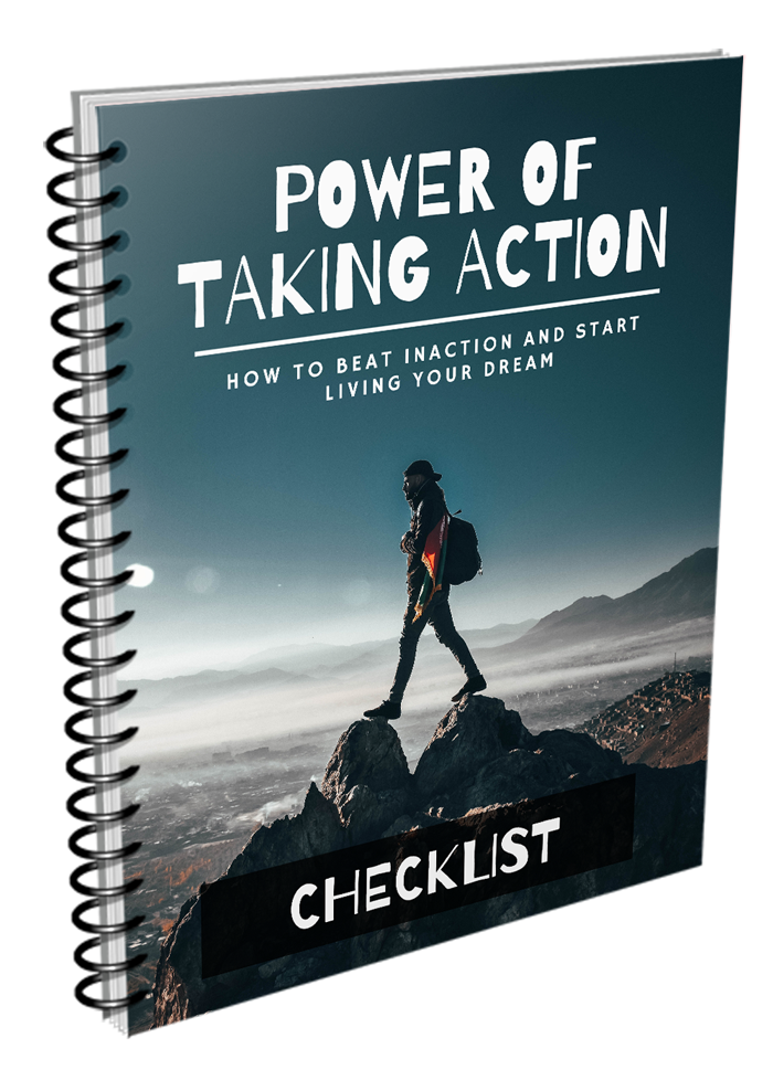 Power Of Taking Action Checklist