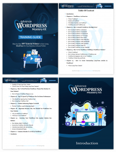 Advance WordPress Mastery Training Guide