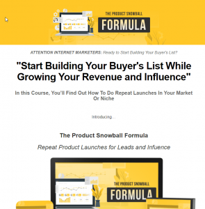 Create a Repeat Launch System Sales Page
