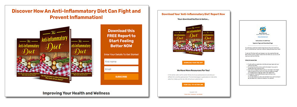 Dietary Health Different Types of Diets Anti Inflammatory Squeeze Page