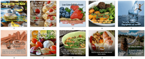 Dietary Health Different Types of Diets Clean Eating PLR Social Posters 1