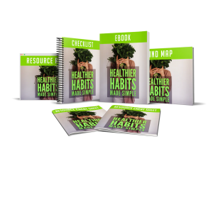 Healthier Habits Made Simple PLR Package