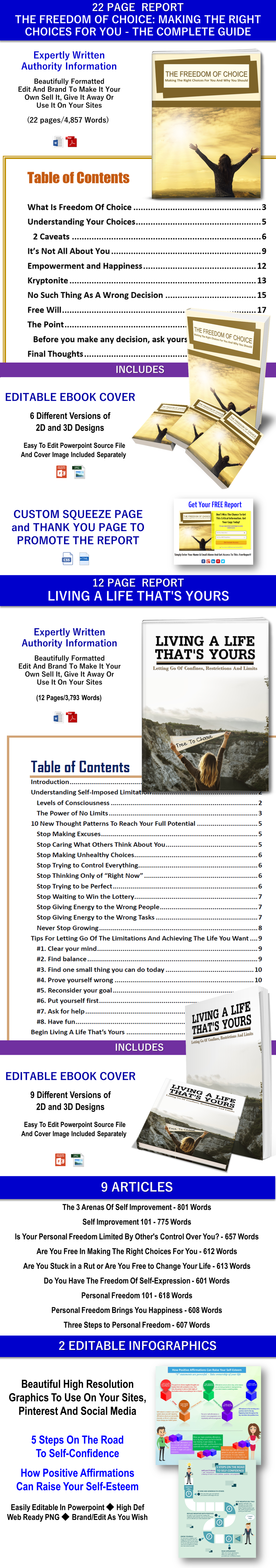 Live Your Truth 275 Piece PLR eCourse Bonus 1