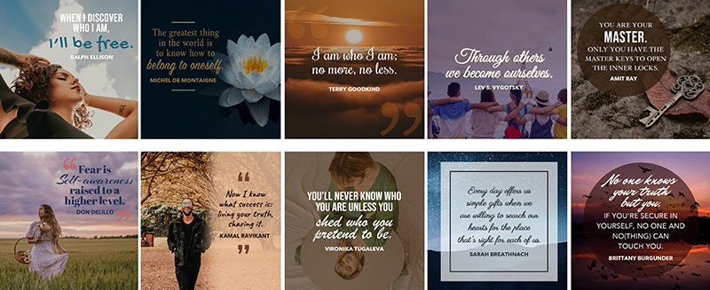 Master Self Awareness Social Media Viral Images Pack