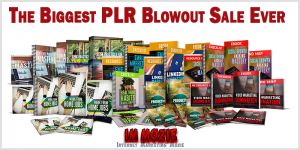 The Biggest PLR Blowout Sale Ever