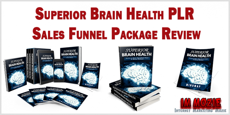 Superior Brain Health PLR Sales Funnel Package Review