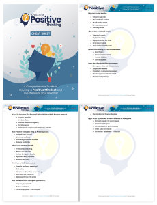 A Year of Positive Thinking Cheat Sheet 1