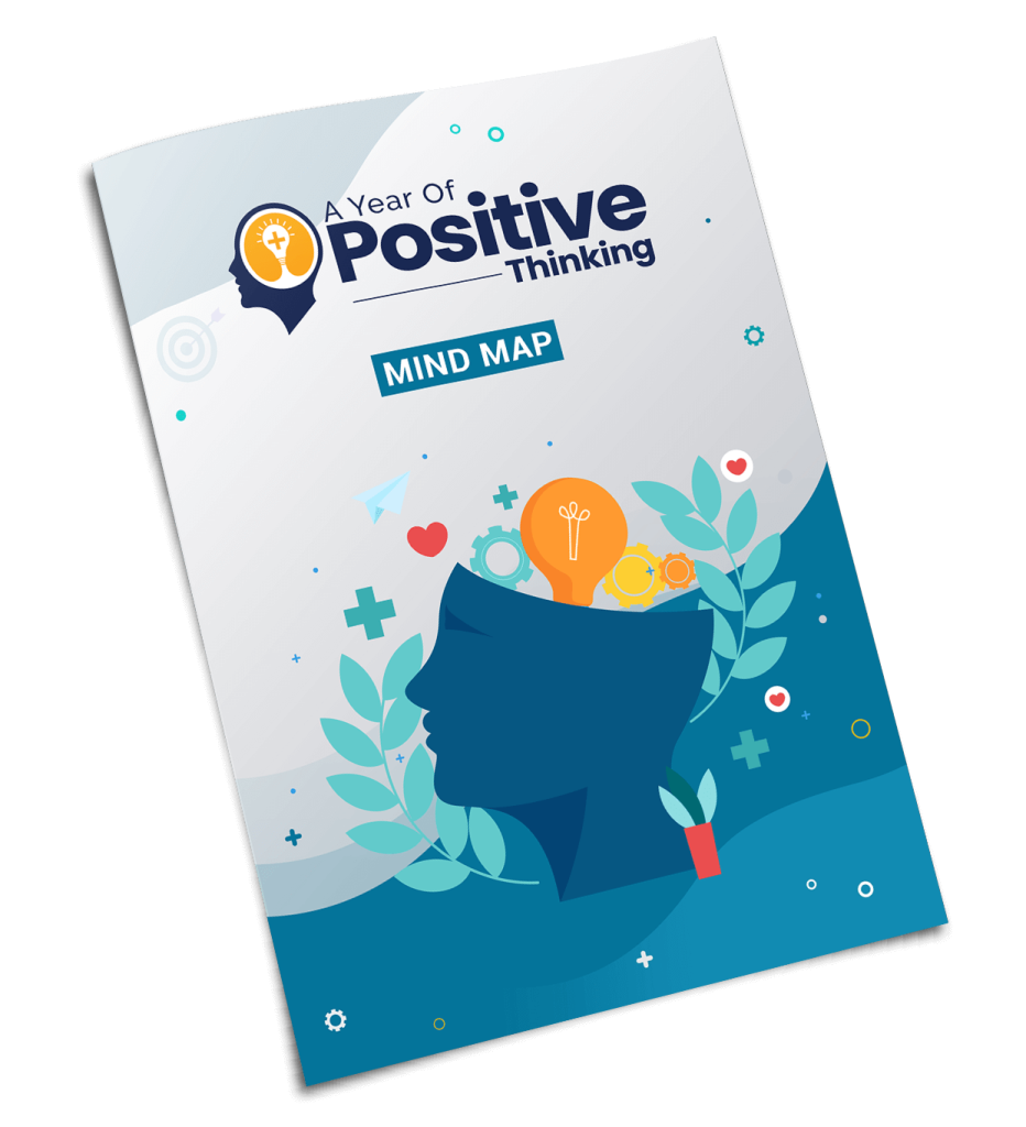 A Year of Positive Thinking Mind Map