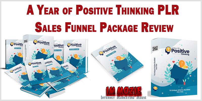 A Year of Positive Thinking PLR Sales Funnel Package Review
