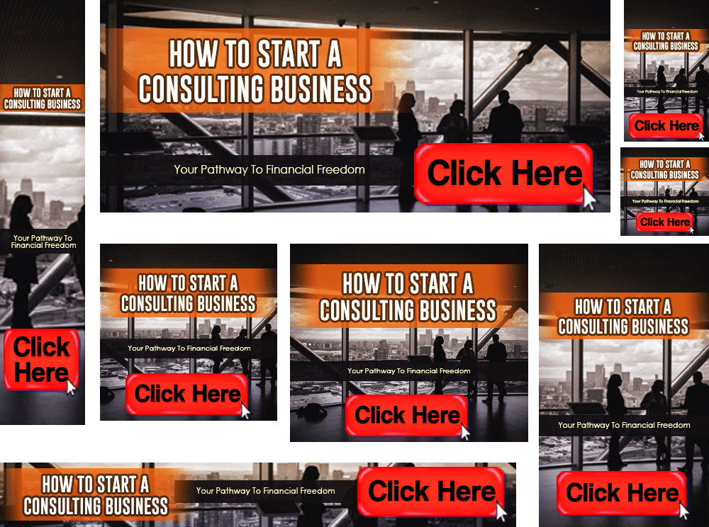 How To Start A Consulting Business Banners