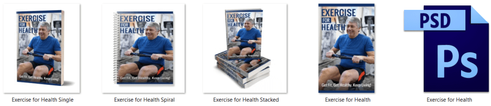 Exercise for Health eBook Covers
