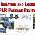Home Isolation and Lockdowns PLR Package Review