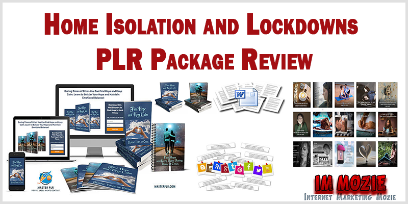 Home Isolation and Lockdowns PLR Package Review
