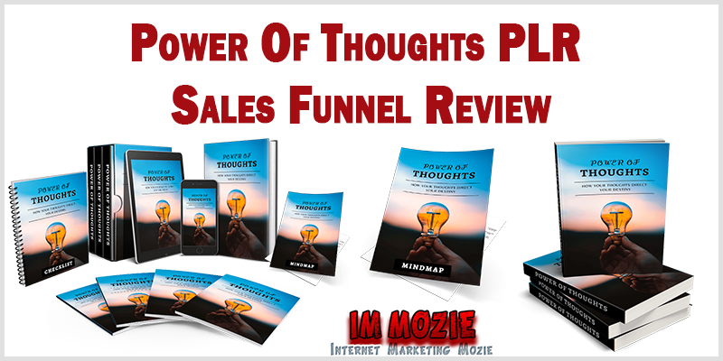 Power Of Thoughts PLR Sales Funnel Review