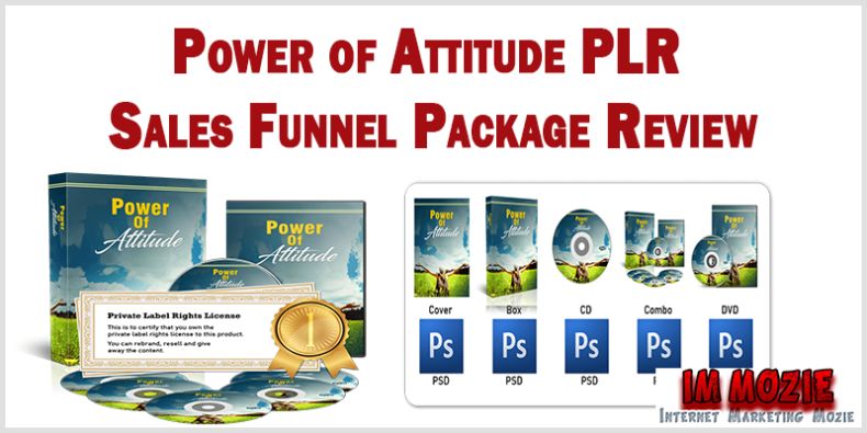 Power of Attitude PLR Sales Funnel Package Review Power of Attitude PLR Sales Funnel Package Review