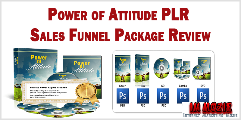 Power of Attitude PLR Sales Funnel Package Review