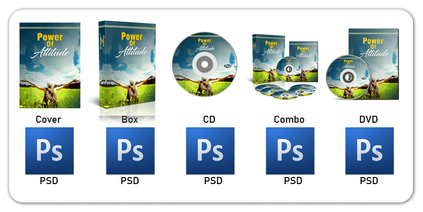 Power of Attitude eCover Graphics