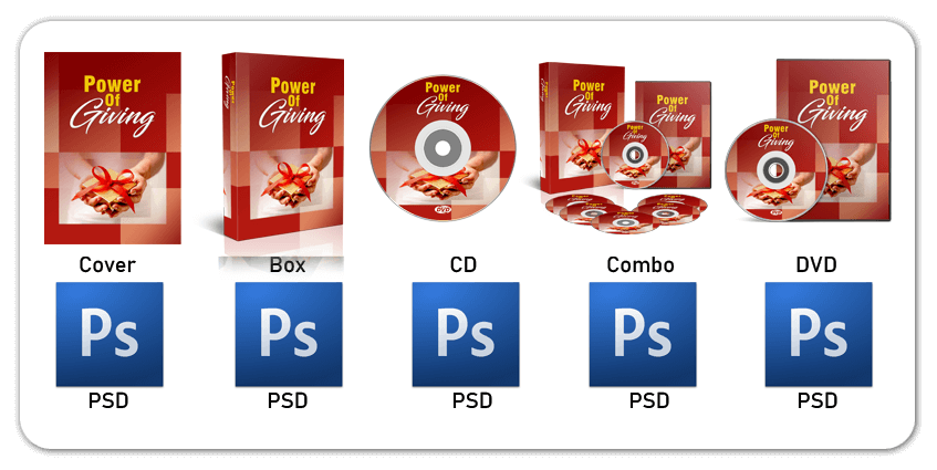 Power of Giving Cover Graphics
