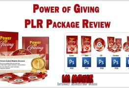 Power of Giving PLR Package Review