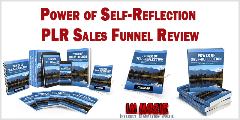 Power of Self-Reflection PLR Sales Funnel Review