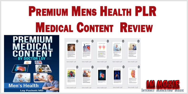 Premium Mens Health PLR Medical Content By Doctor Loy Review