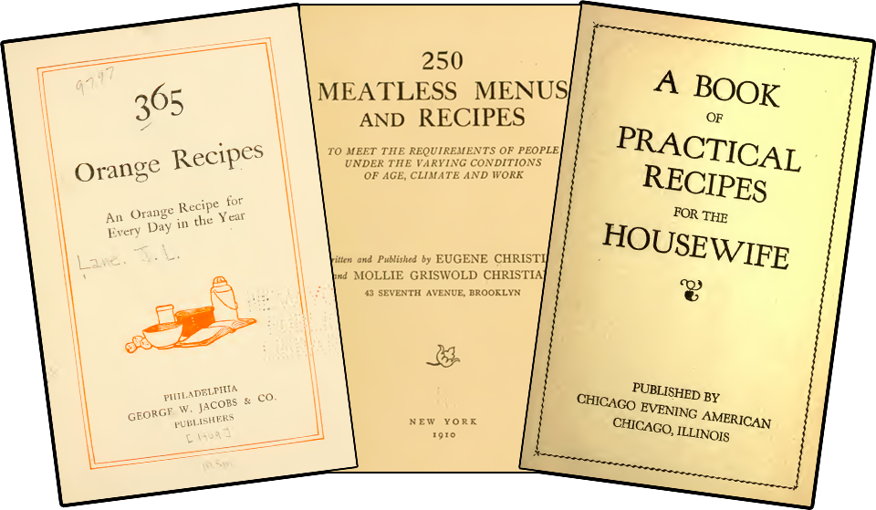 Public Domain Cookbooks Collection Bundle