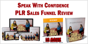 Speak With Confidence PLR Sales Funnel Review