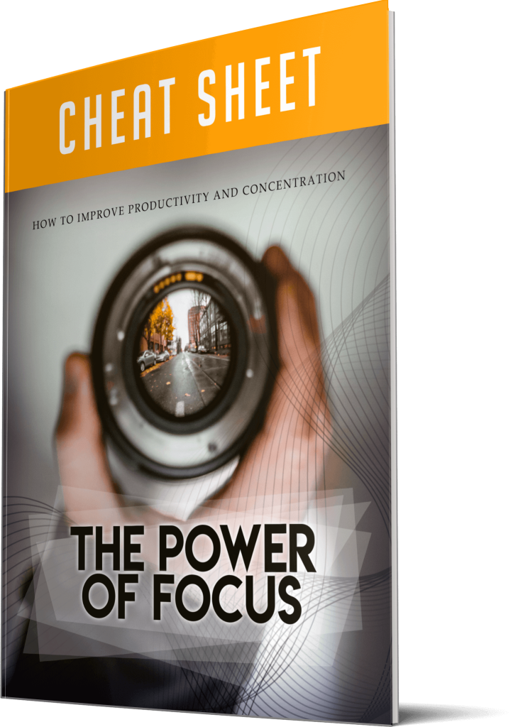The Power of Focus Cheatsheet