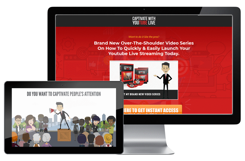 Captivate With Youtube Live Hypnotic Sales Video Promo