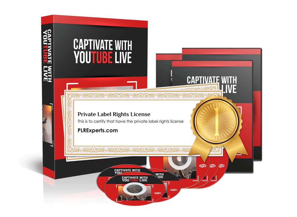 Captivate With Youtube Live Product License Certificates