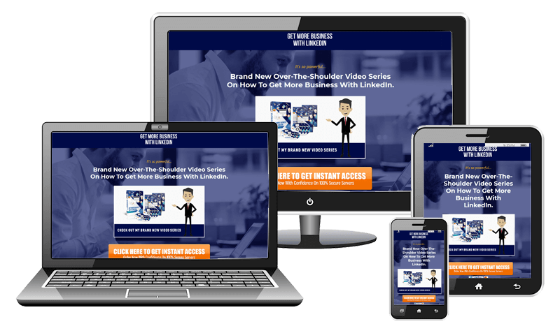Get More Business With LinkedIn Adaptive Mobile Friendly Website
