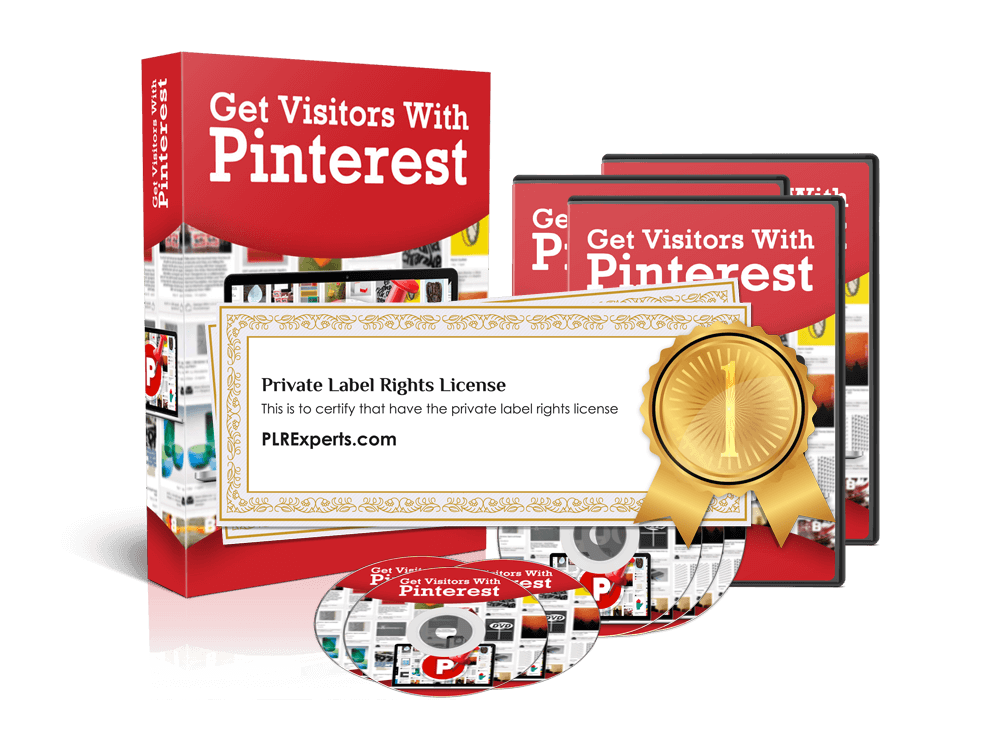 Get Visitors With Pinterest Product License Certificates