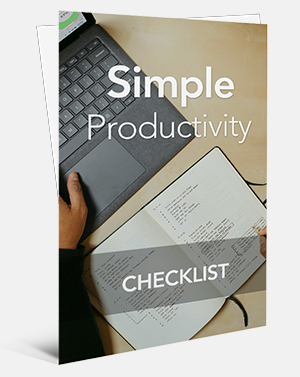 Simple Productivity Checklist