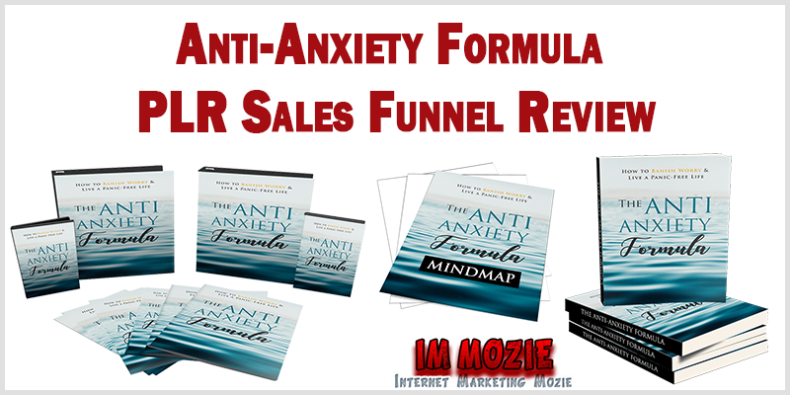 Anti Anxiety Formula PLR Sales Funnel Review