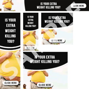 Bitter Truth About Obesity Banners
