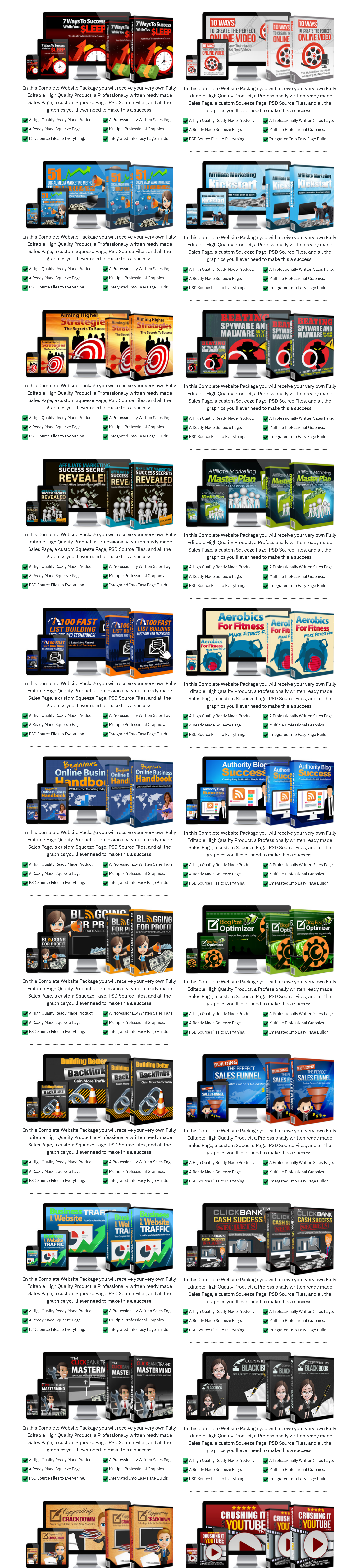 PLR Monster 50 PLR Product