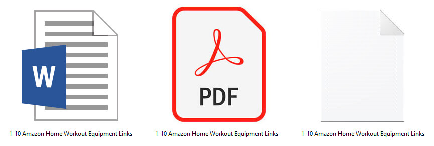 Home Workout Equipment Ready Made Amazon Product Links