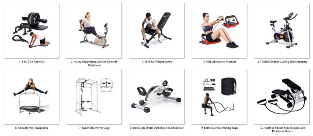Home Workout Equipment Ready Made Pictures