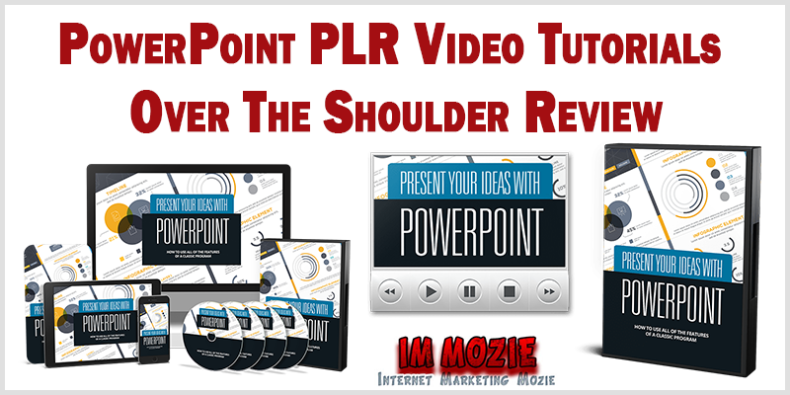 PowerPoint PLR Video Tutorials Over The Shoulder Review