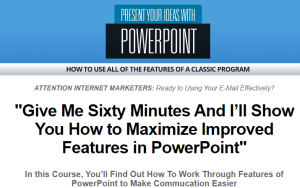 PowerPoint PLR Video Tutorials Sales Page