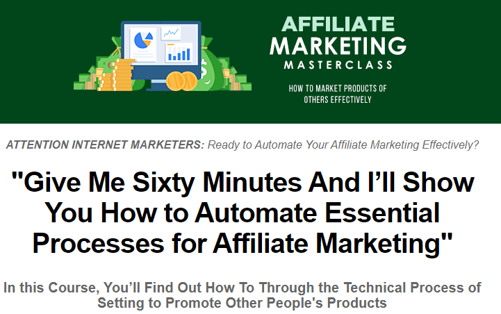 Affiliate Marketing Masterclass Sales Page