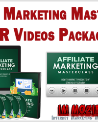 Affiliate Marketing Masterclass Video PLR Videos Package Reivew