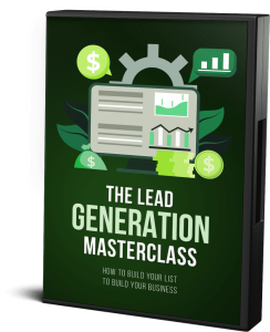 Lead Generation Masterclass DVD